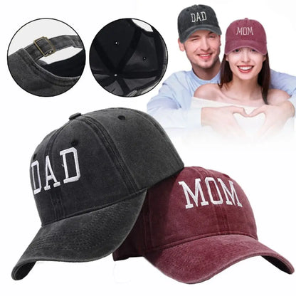 Fashion Women Men Hat Sport Visors Snapback Cap DAD MOM Embroidery Cotton Baseball Cap Sun Hat Breathable Outdoor Caps