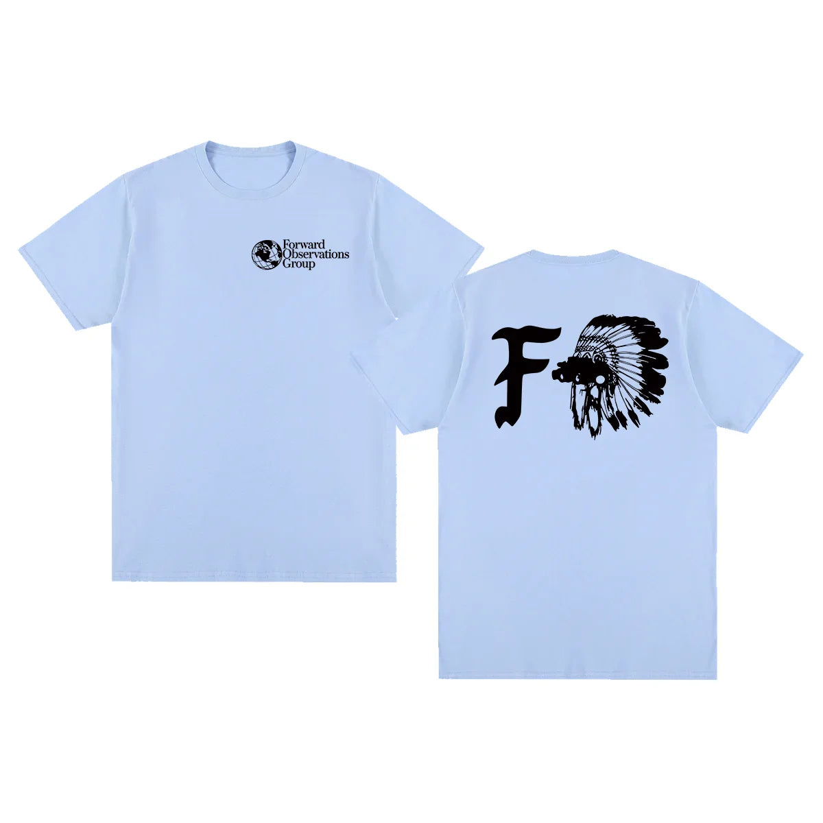 Forward Observations Group Vintage T-shirt Punk Rock Gothic Y2k Fashion Harajuku Cotton Men T shirt New TEE TSHIRT Womens tops