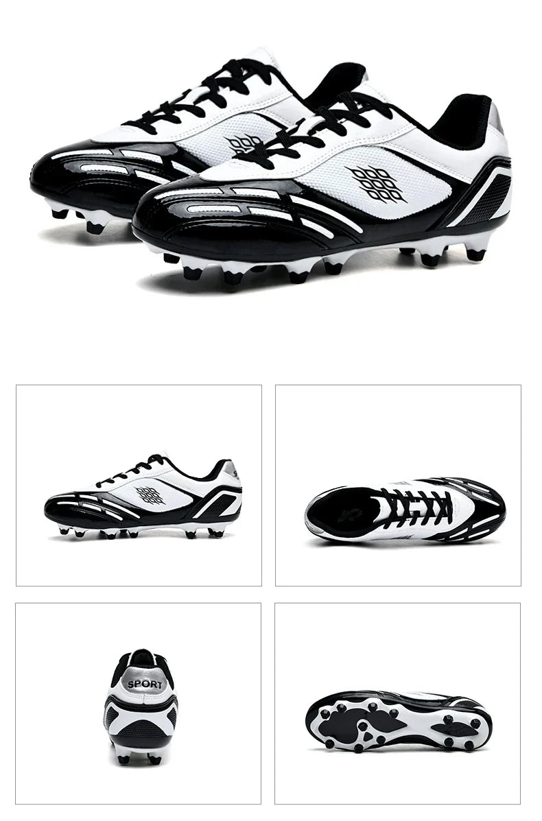 Soccer Shoes Men Turf Football Boots Fashion Firm Ground Studs Anti Slip Boy Sneakers Original Outdoor Field Training Trainers