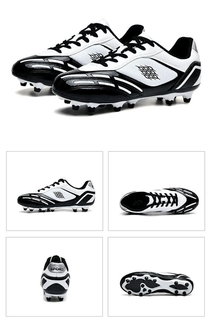 Soccer Shoes Men Turf Football Boots Fashion Firm Ground Studs Anti Slip Boy Sneakers Original Outdoor Field Training Trainers