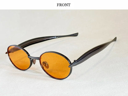 Oval Sunglasses Women Trendy 2025 Luxury Vintage Sunglass Fashion Glasses Dropshipping Lentes De Sol Mujer Lunette Soleil Femme