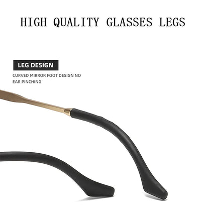 Metal Sunglasses For Men Vintage Square Sunglasses Women Trendy Luxe Fashion Sun Glasses Steampunk Shades Gafas De Sol Hombre