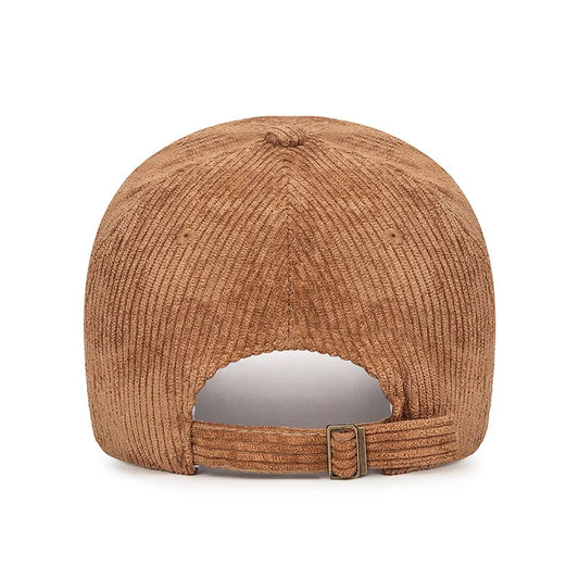 Versatile, Casual and Comfortable Duckbill Cap - Unisex Corduroy Solid Color Sunshade Baseball Cap