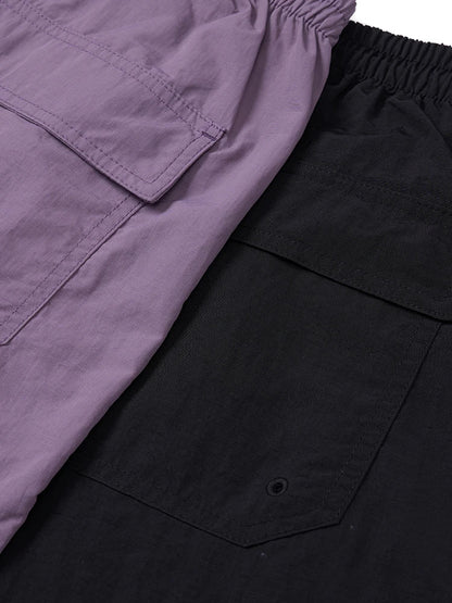 2026 Summer New  Oversize【Short Length】 Outdoor Board Shorts Men Casual Drawstring Elastic Shorts