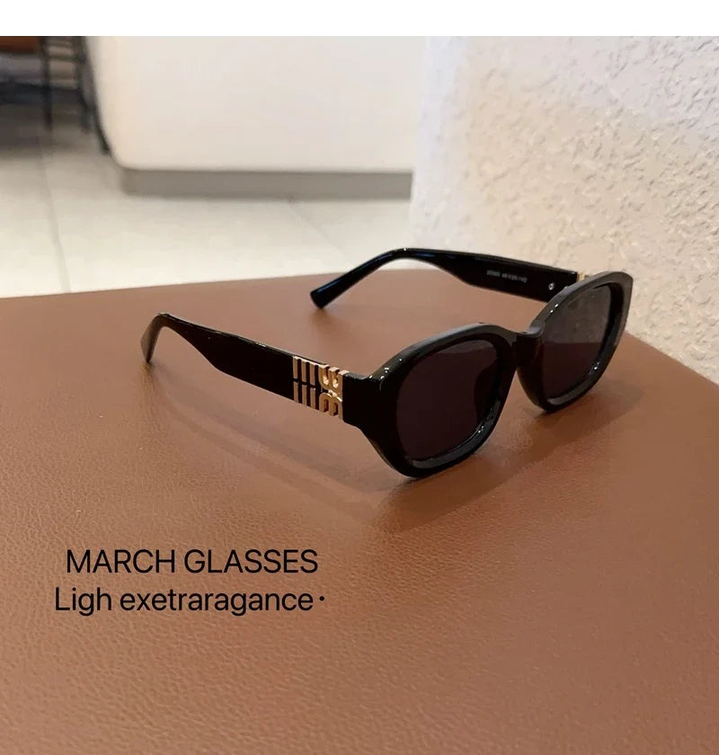Small New Fashion Sunglasses Women Men Stylish Designer Ladies Sun Glasses Oval Trending Shades Unisex Eyewear Sunglass Gafas