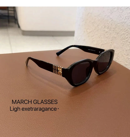 Small New Fashion Sunglasses Women Men Stylish Designer Ladies Sun Glasses Oval Trending Shades Unisex Eyewear Sunglass Gafas
