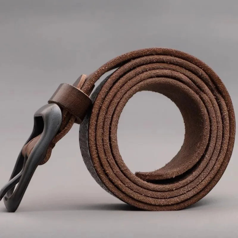 Men Belt Top Quality Cow Genuine Leather Men's Belt Cowhide Strap For Male Automatic Buckle Belts For Men Alloy Buckle Belt
