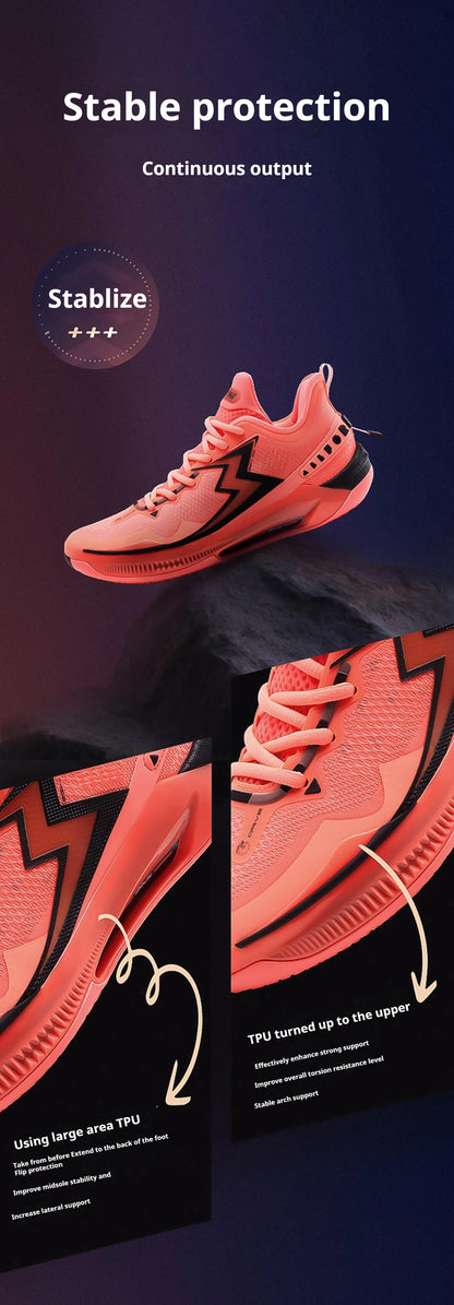 BIG3 5.0 Quick Pro Men Basketball Shoes Cushioning Lightweight Breathable Stable Flexible Male Sneakers 672421111