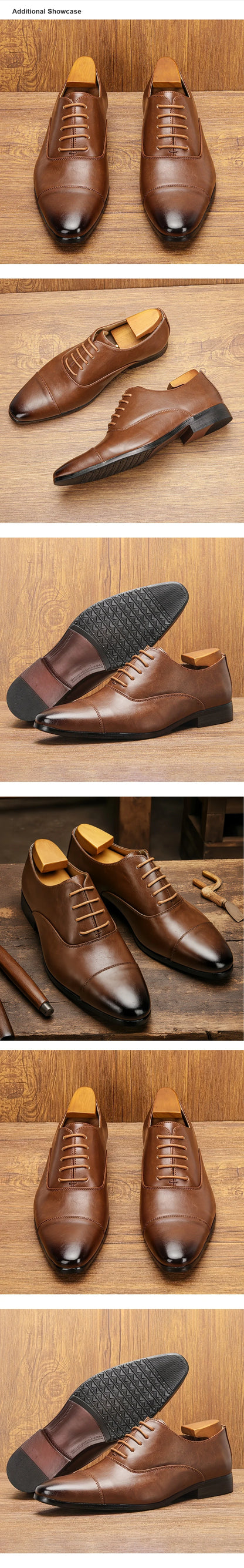 Dress Shoes Man Gentleman'S Business Stylish Comfortable Formal Shoes Men