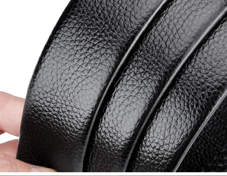 Men Belt Genuine Leather Belt for men Automatic belts Adjustable waistband Business belts 허리띠