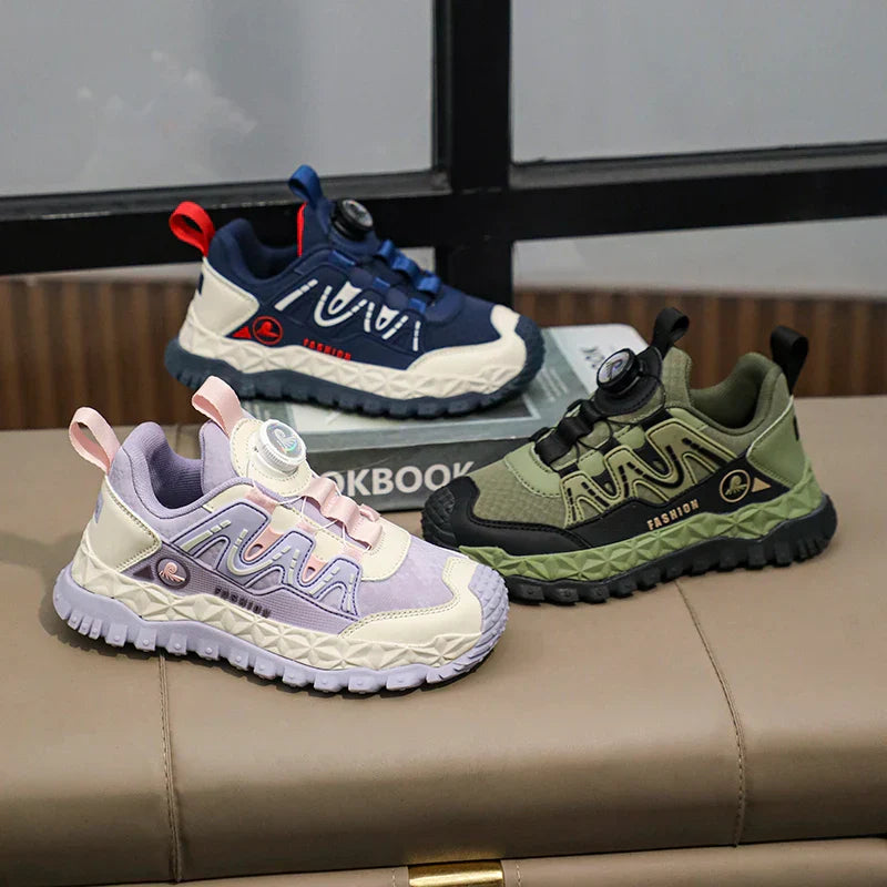 Children Sports Sneakers for Boys Girls Kid Cartoon Graffiti Pattern Casual Shoes Boys Basketball Shoe chaussures de sport