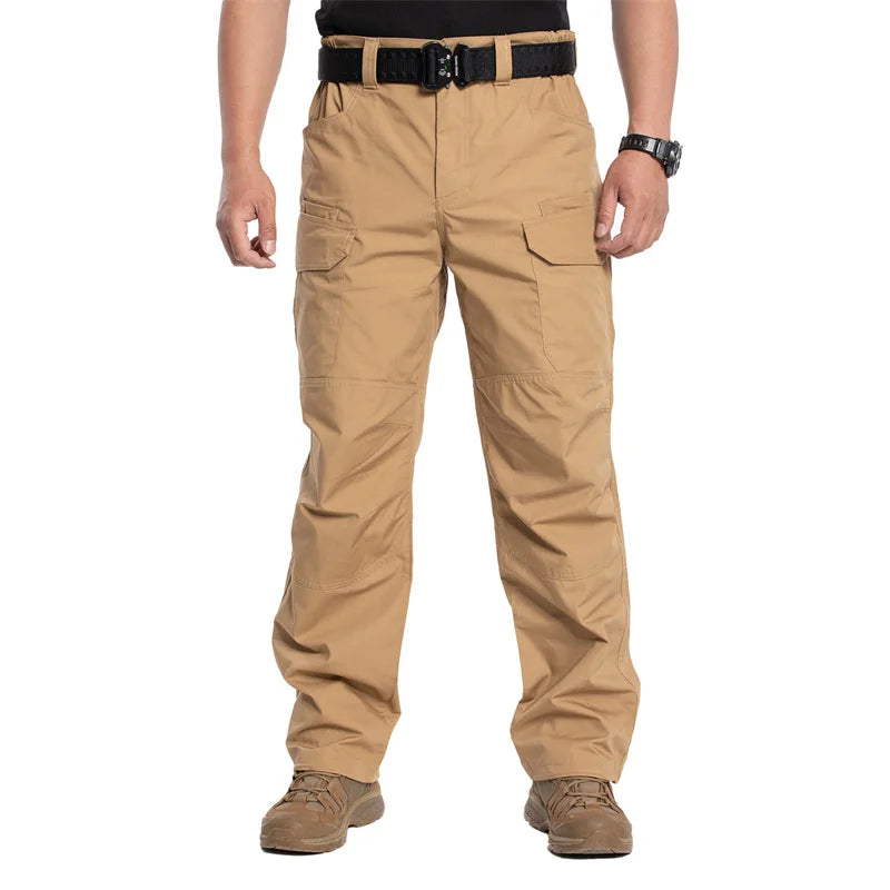 Tactical Combat Pants Men streetwear Camouflage Cargo Pants Army Work Waterproof  Trousers Urban Casual Pants
