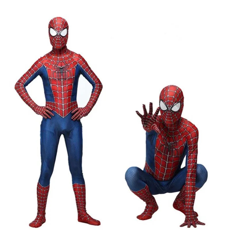2025 Spiderman Costume Adult Superhero Spider Remy Toby Spider Man Cosplay Costume Bodysuit Halloween Men Women Costume