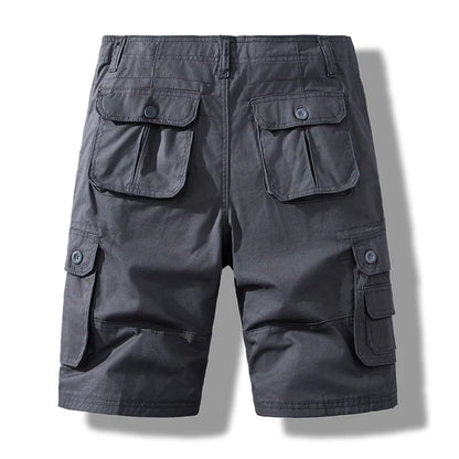 Men's Short Pants Cotton Cargo Shorts Tactical Breeches Casual Sports Man Hiking Fishing Streetwear