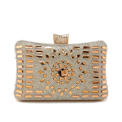 Women Evening Bag Diamonds Purse Handbags Chain Shoulder Wedding Party Evening Clutches Messenger Bag Christmas