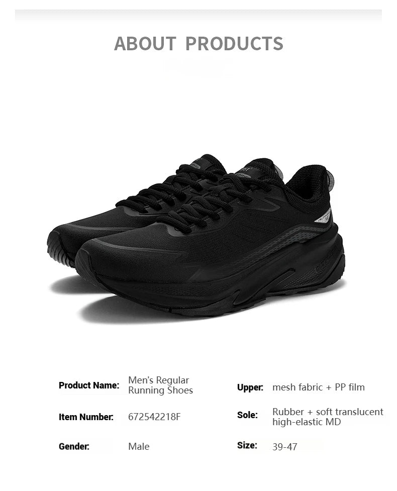 Men Running Shoes Cushioning All-Weather Commuter Cushioning Warm Durable Casual Sneakers Male 672542218F