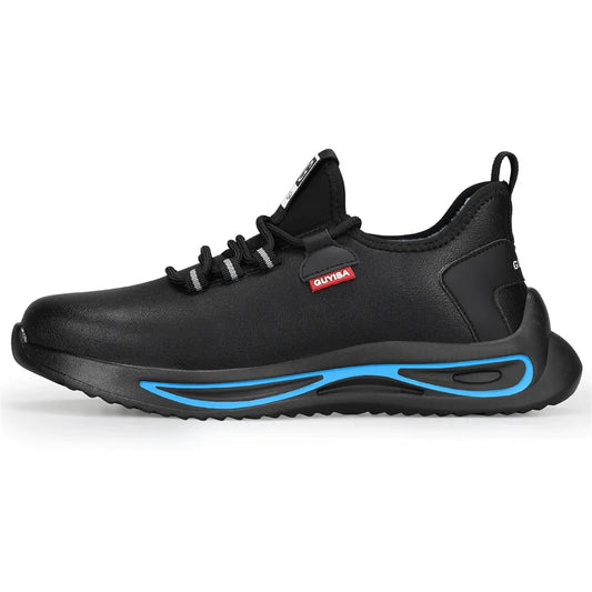 6KV Insulation Safety Work Shoes For Men And Women Waterproof Black Leather Shoes Non-slip Kitchen Shoes Indestructible Boots