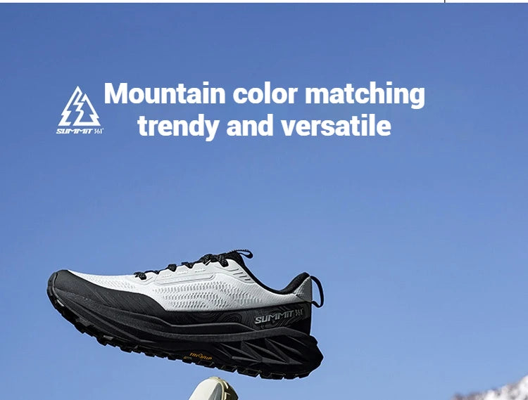 Yushan 3.0 Men Running Shoes Hiking Cushioning Outdoor Breathable Non-slip Outdoor Jogging Male Sneaker 672532214