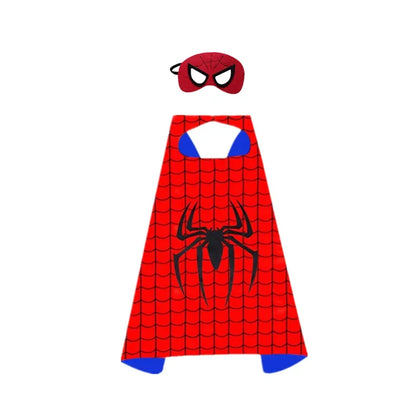 New Superhero Capes for Kids 3-10 Year Old Boy Gifts Boys Cartoon Dress Up Costumes Party Supplies Easter Gifts Cosplay Costumes