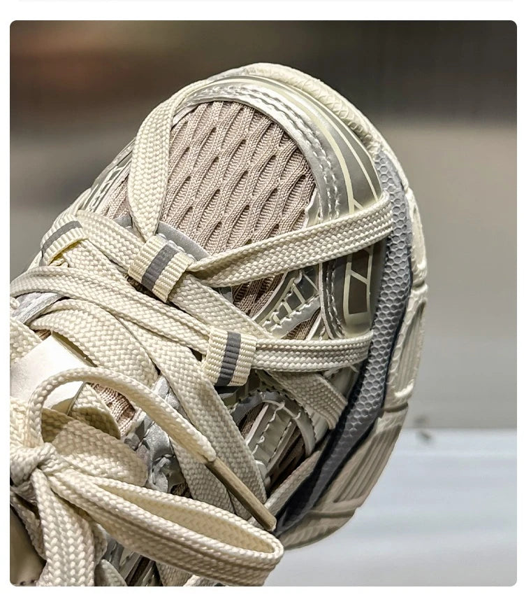 Kids Casual Sneakers for Boys Girls Non-slip Breathable Mesh Toddler Walking Shoes Strappy Versatile Chic Comfort Wear 4-6years
