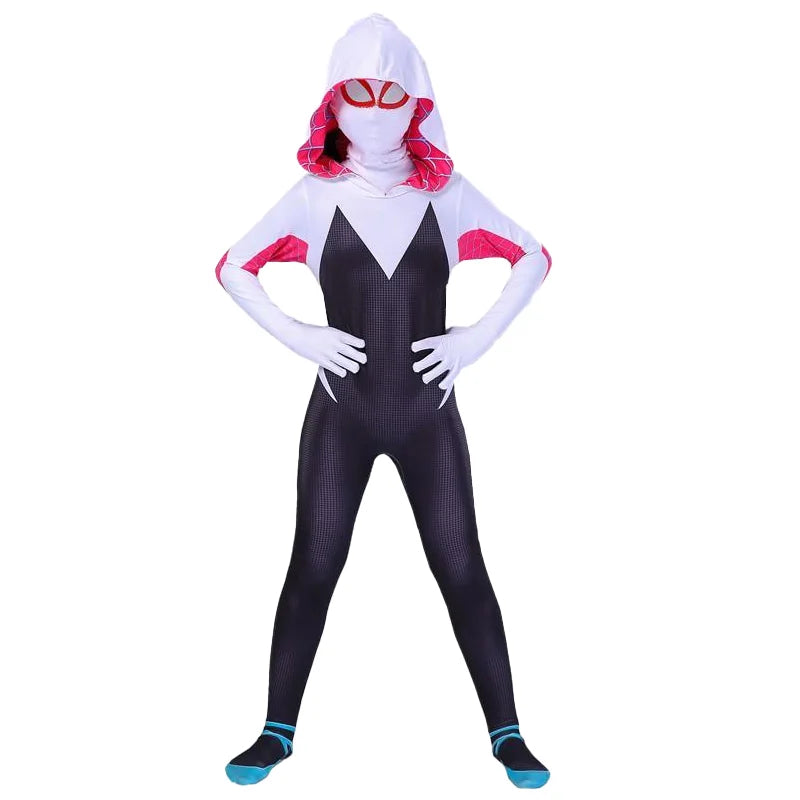 Unisex Halloween Superhero Animal Cosplay Costumes Breathable Safe Material Kids Party Dress-Up Outfits for Boys Girls Toddlers