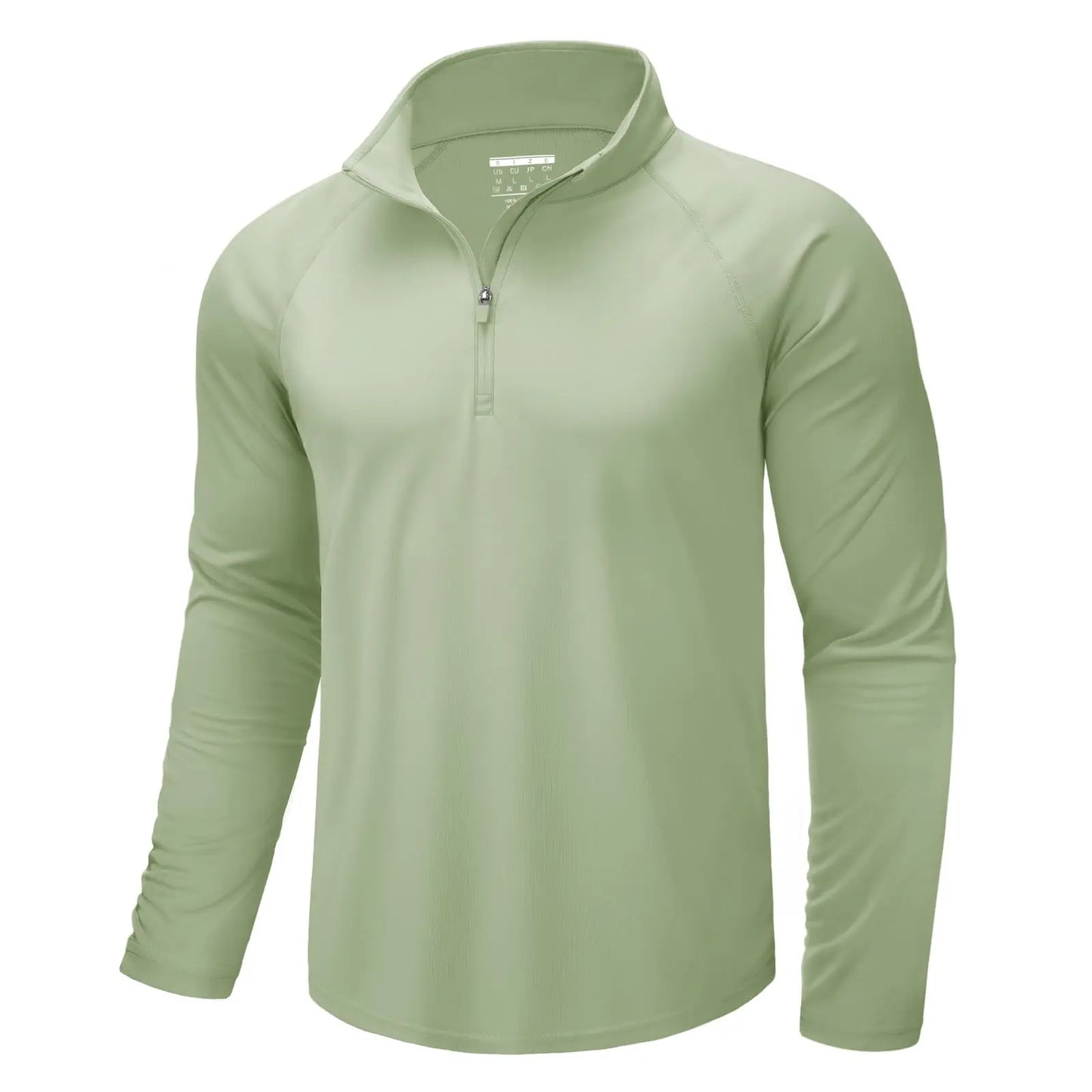 Mens UPF50+ UV Protection T-Shirt Lightweight Long Sleeve Quick Dry Fishing Shirt Outdoor Hiking Workout Rash Guards