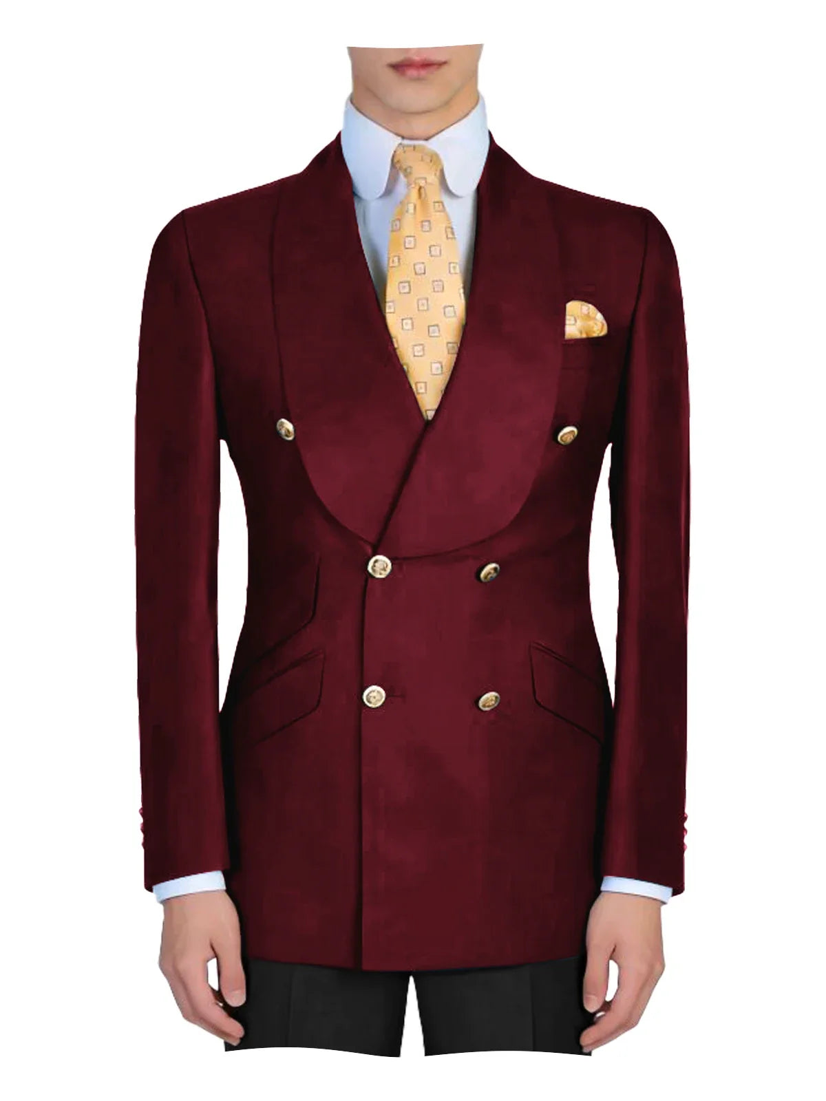 Mens Mint Green Double Breasted Blazer Slim Fit Shawl Collar Formal Sport Coat with Gold Buttons for Groom Prom Business Casual