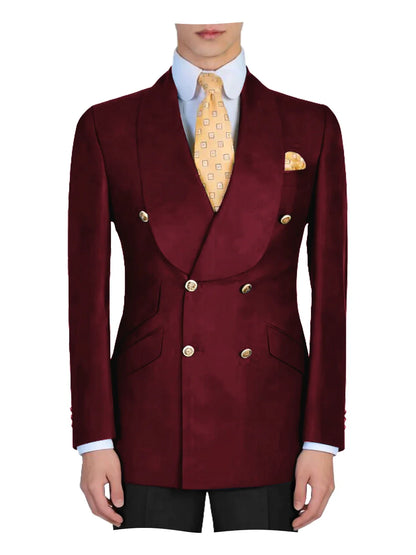 Mens Mint Green Double Breasted Blazer Slim Fit Shawl Collar Formal Sport Coat with Gold Buttons for Groom Prom Business Casual