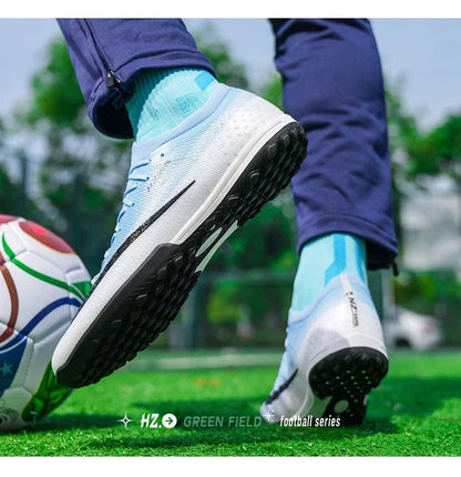 New Men Soccer Shoes Hot Sale Women Professional Football Boots Futsal Cleats Ultralight Unisex High-quality TF/FG Sneakers