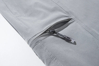 Fanuocetar Mens Removable Hiking Pants for Summer Quick Dry Camping Trekking Climbing Outdoor Scratch-resistant Stretch Pants