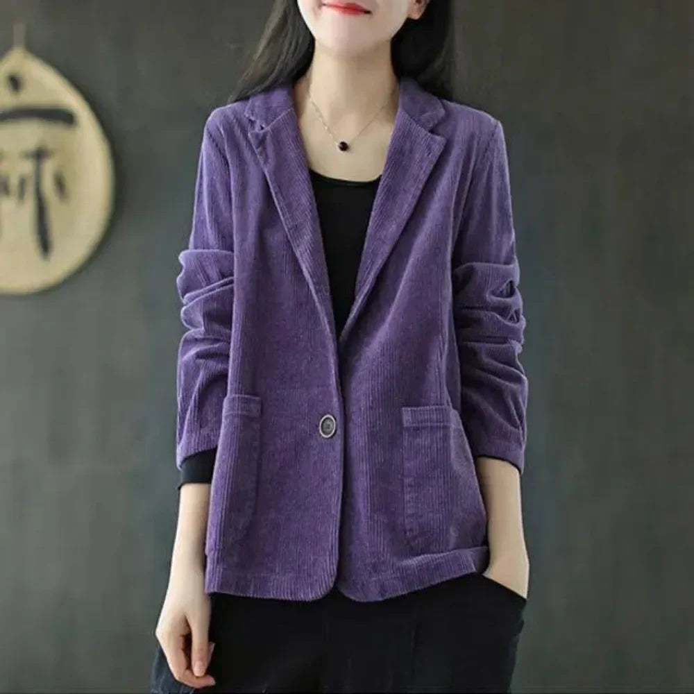 Female Crop Coats and Jackets Solid Long Sleeve On Promotion Women's Short Blazers Korean Fashion Luxury Clothing Sale Outerwear