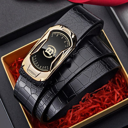 New Product Belt MEN'S High Quality Toothless Automatic Buckle Casual Men Belt MEN'S Business Fashion Belt