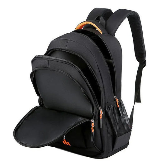 Handy Versatile Contrast-Zip Backpack Multi-color Adjustable-strap Lightweight for School Sports Commute Casual Stylish Bag