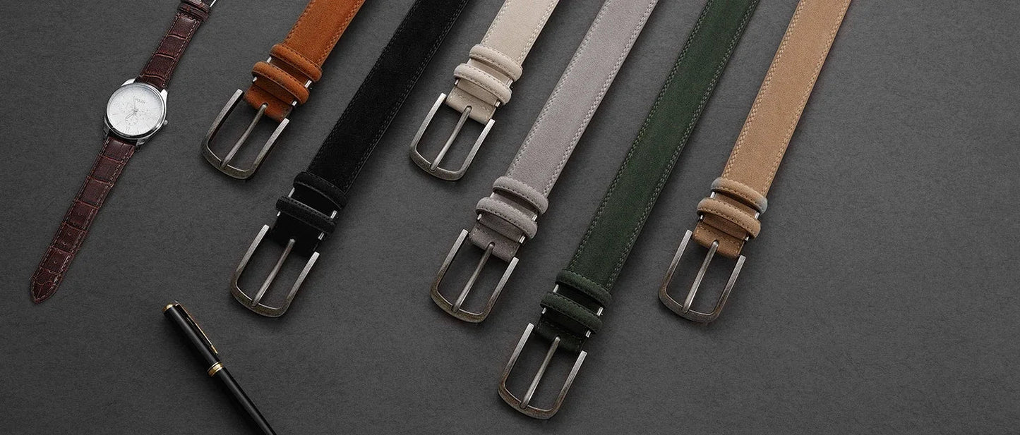 Men Belts High Quality PU Leather LONG Large Pin Buckle Metal Automatic Buckle Male Multi style Belts Strap Male