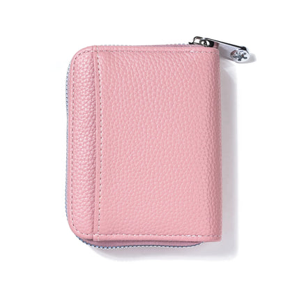 Nouveau porte-monnaie simple en cuir PU pour femmes et hommes, mini portefeuilles zippés, portable, avec plusieurs fentes pour pièces de monnaie, porte-cartes, petit portefeuille