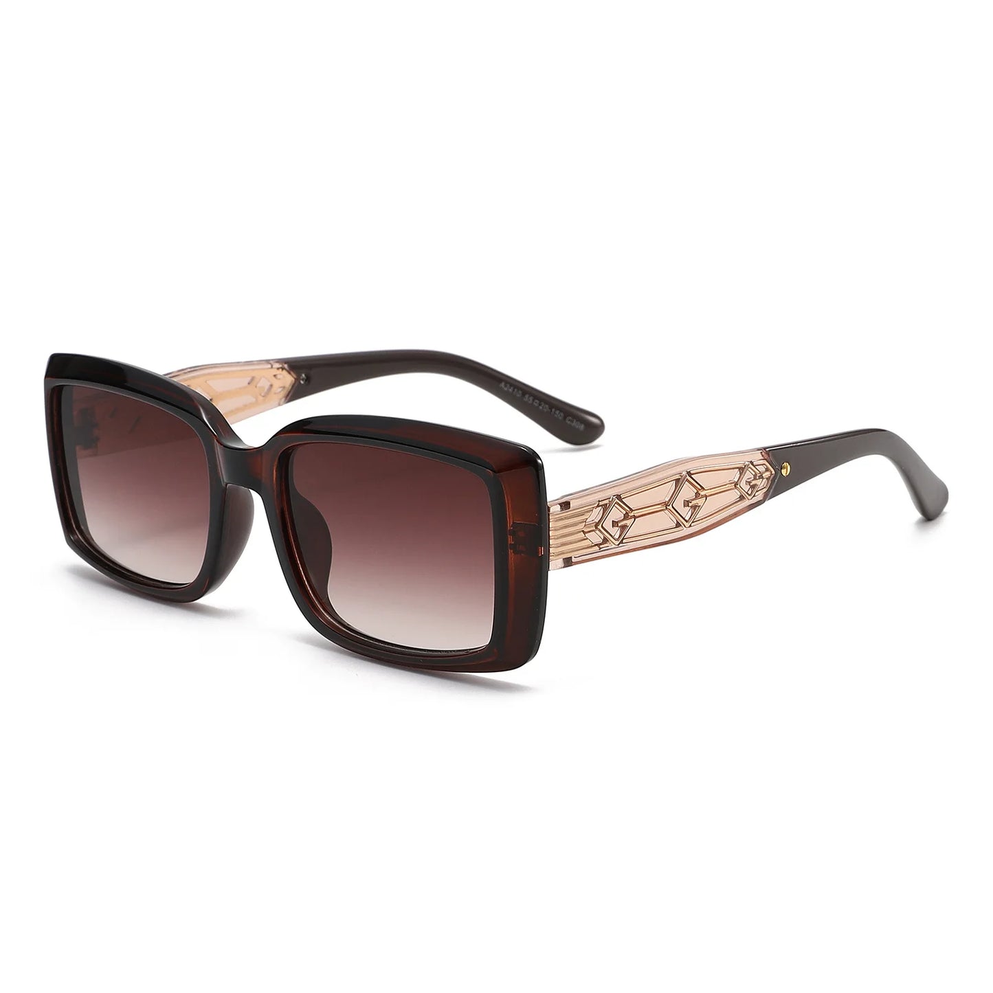 Korean Style Square Sunglasses UV400 Protection Tortoiseshell Shades Fashion Streetwear Men Sun Glasses Eyewear for Women Gafas