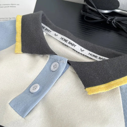 New Baby Boys Clothes Suits Summer Children 3D Cartoon Car Polo Shirt+ Denim Shorts 2Pcs/Set Infant Fashion Toddler Tracksuits