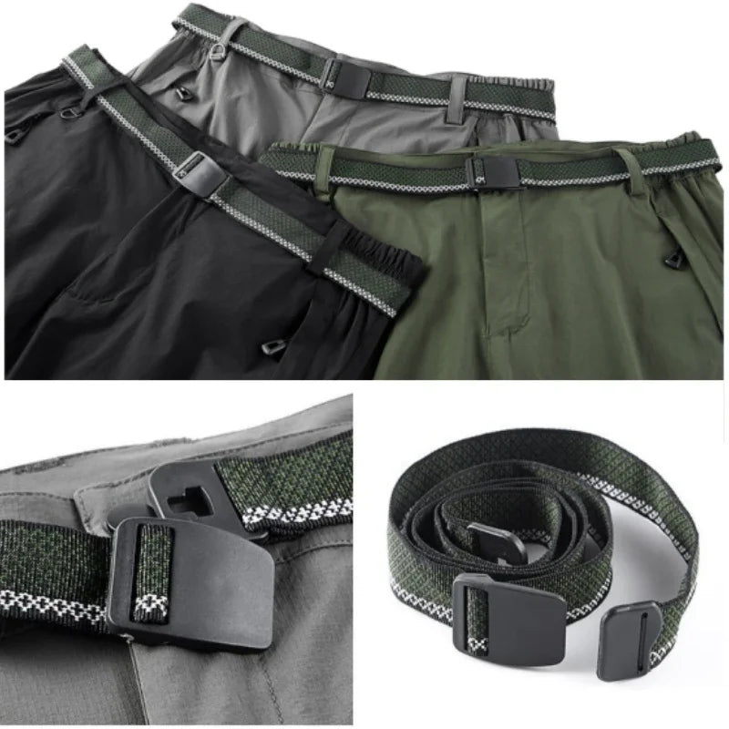 Big Size 8XL Men's Cargo Pant Straight Leg Fishing Trouser Male Multi Pocket Ice Silk Lightweight Thin Breathable Quick Dry Plus