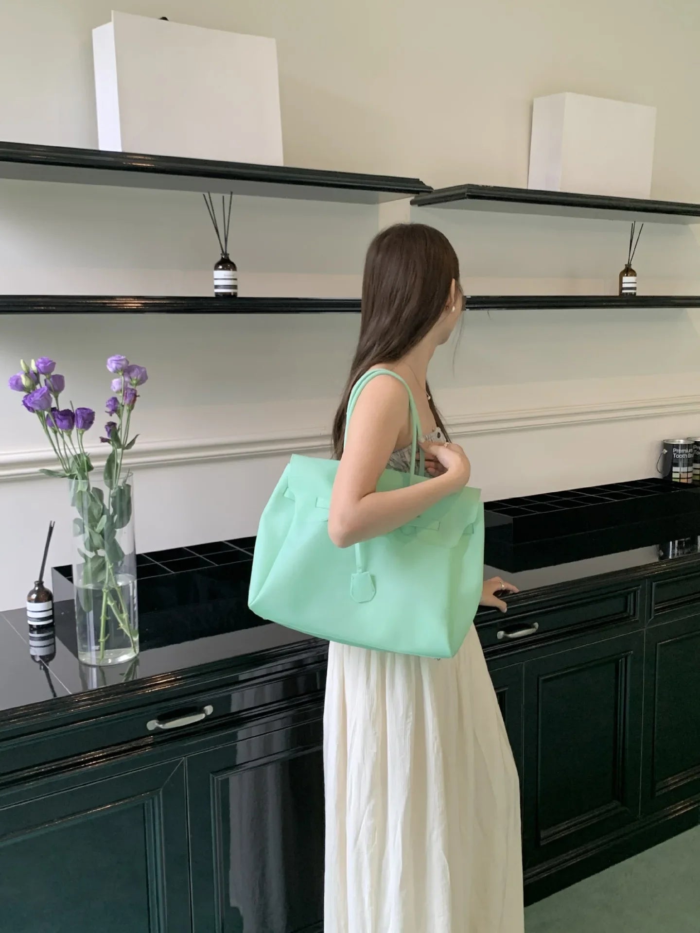Famous Designer Elegant Handbags For Ladies Leather Tote Bags Shoulder Strap Classic Style Popular