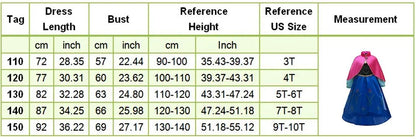 Girls Elsa Anna Dress Children Princess Carnival Dress Kids Jasmine Rapunzel Pageant Flower Disguise Birthday Cosplay Costume