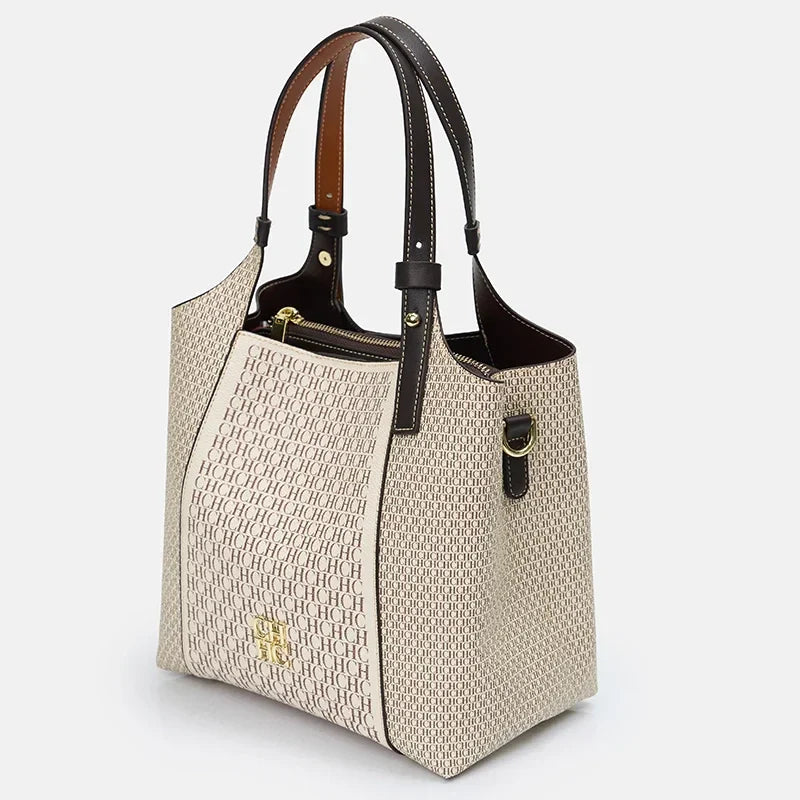 Fashion Printed Style Large Capacity Tote Bag New Product High Luxury Women's Ideal Choice Daily Commuting Handbag