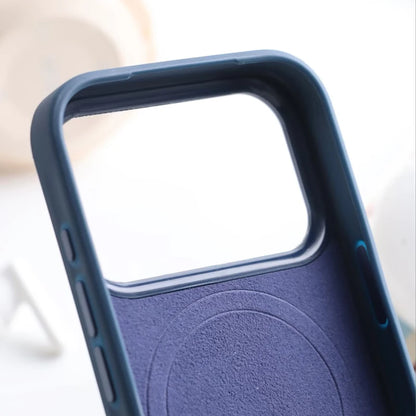 Luxury Tech Woven Canvas Magnetic Case for iphone 16Pro 17Pro 17 15 17Pro Max For Magsafe Original Wireless Charging Matte Cover