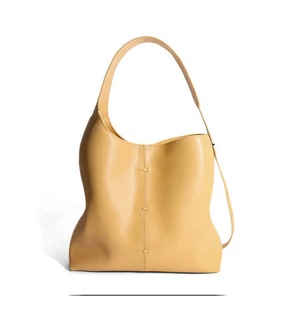 Female genuine leather bag large capacity handbags shoulder bag big tote bags for women shopping bag large Luxury bag