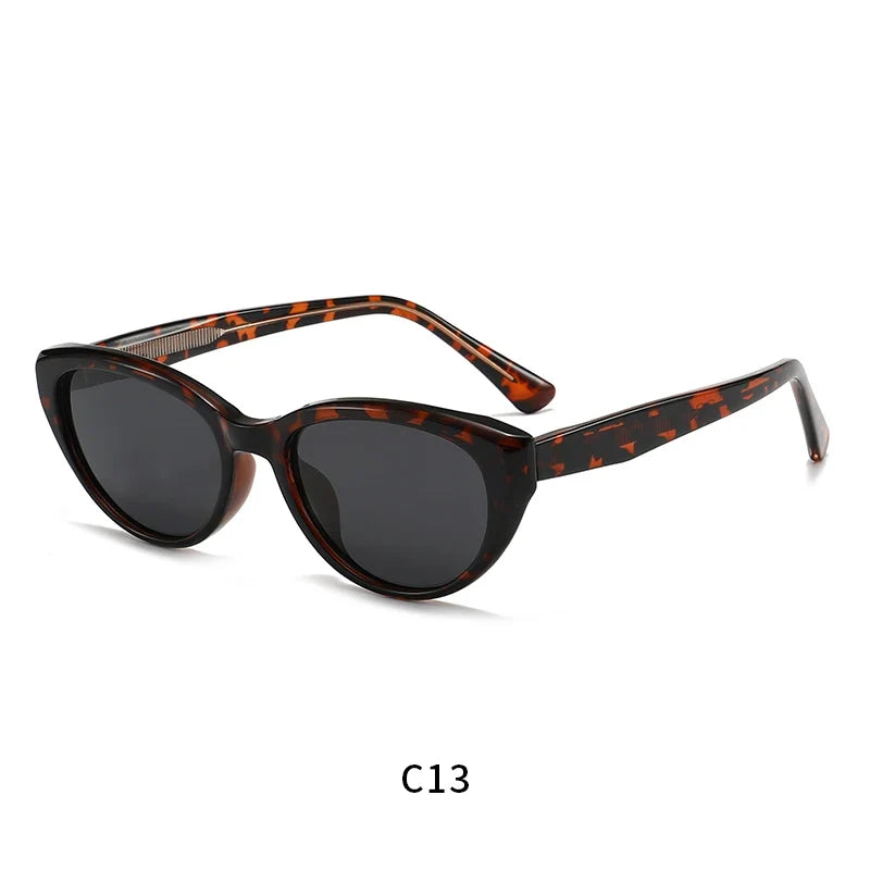 New Sweet Simple and Stylish Cat Eye Sunglasses UV Protection Reading Glasses Women Customizable Prescription 99022