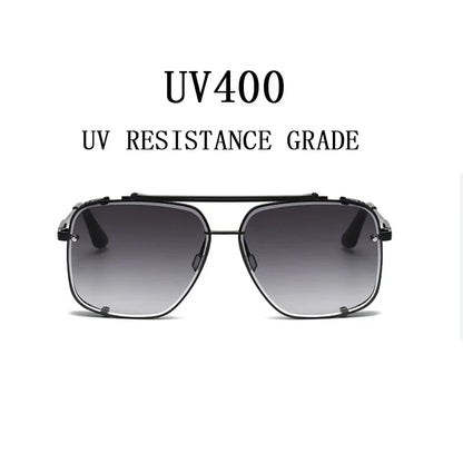 Vintage Steampunk Sunglasses Men Punk Oversized  Sunglasses Women Trendy Retro Square Gafas De Sol Hombre Lunette Soleil Femme