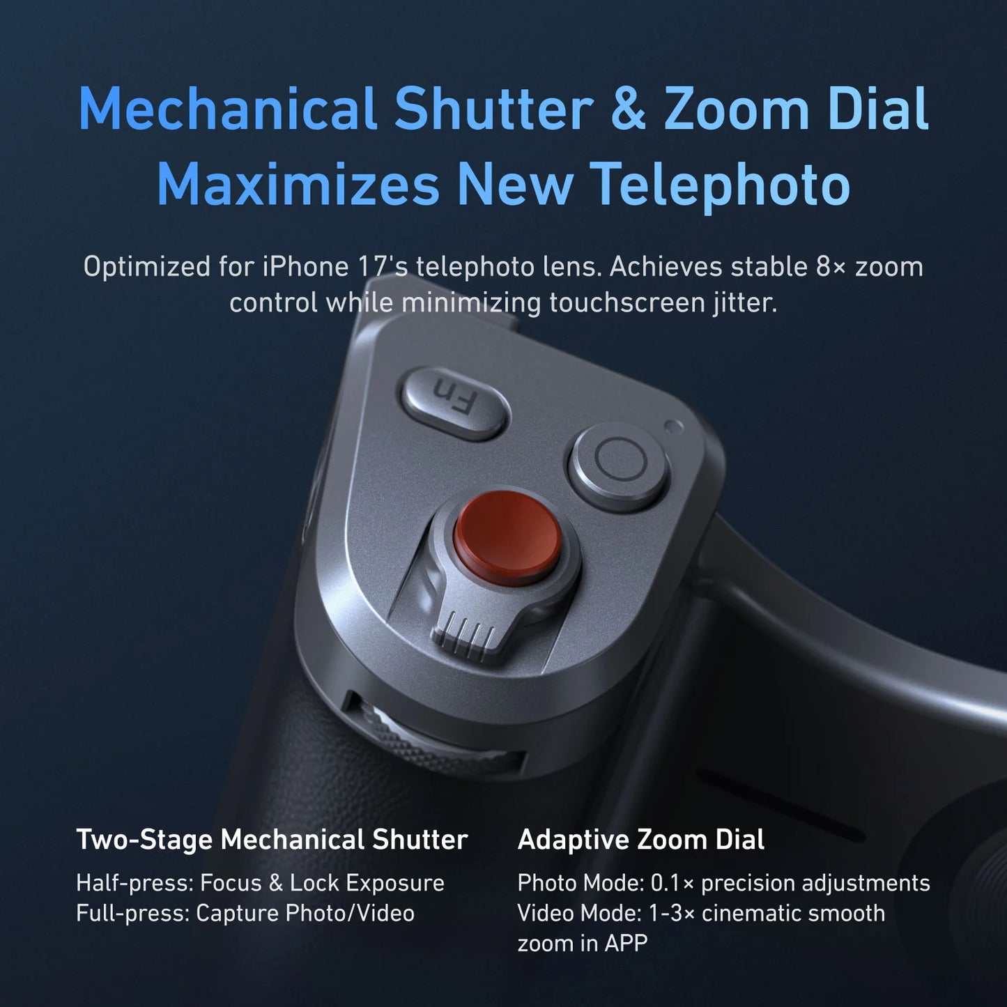 مجموعة TELESIN Magnetic Master Grip لهاتف iPhone 17 Pro ProMax، قبضة كاميرا الهاتف، مجموعة قياسية، حافظة تبريد الجرافين، حامل المقبض