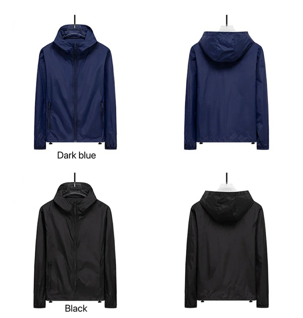 1pcs Breathable Ice Silk Hiking Jacket Outerwear Coat Camping Sun Protection Fishing Hunting Clothe Quick Dry Sunscreen Clothing
