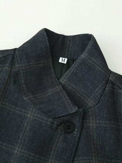 Tidalyf Women's Spring New Blazers & Jackets 2026 Fashion Retro Elegant Office Blazers Unique Youth Comfortable Street Jackets