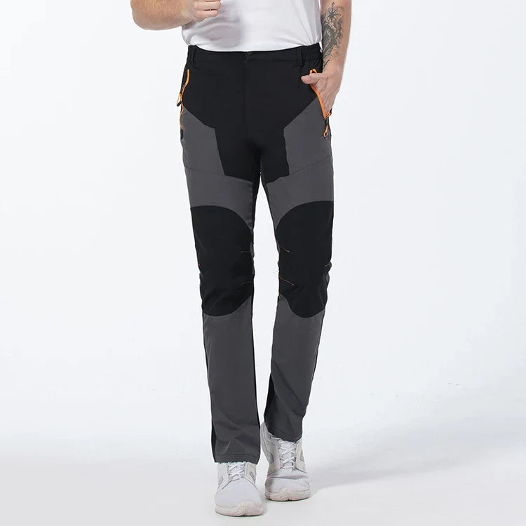 Quick Dry Hiking Pants Men Outdoor Running Camping Climbing Thin Fabric Mountain Trousers Stretch Lightweight Pants