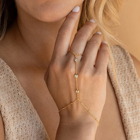 Bracelet chaîne de main Moissanite pour femmes 3mm, bracelet à maillons ronds avec serti clos à bulles, bracelets diamantés 100% en argent S925, chaîne de poignet, bijoux fins